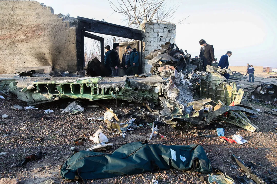 A tragédia deixou 176 pessoas, a maioria iraniano-canadenses | Foto: Rouhollah Vahdati | AFP
