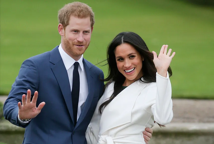 Harry e Meghan ocupariam um lugar cada vez mais importante na monarquia | Foto: Daniel Leal-Olivas | AFP