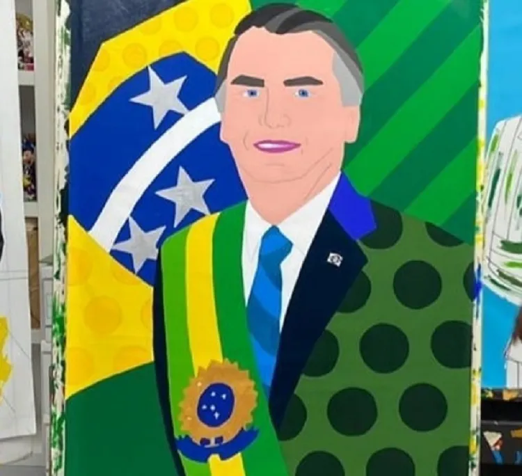 Obra foi divulgada pelo senador Flávio Bolsonaro | Foto: Reprodução | Instagram