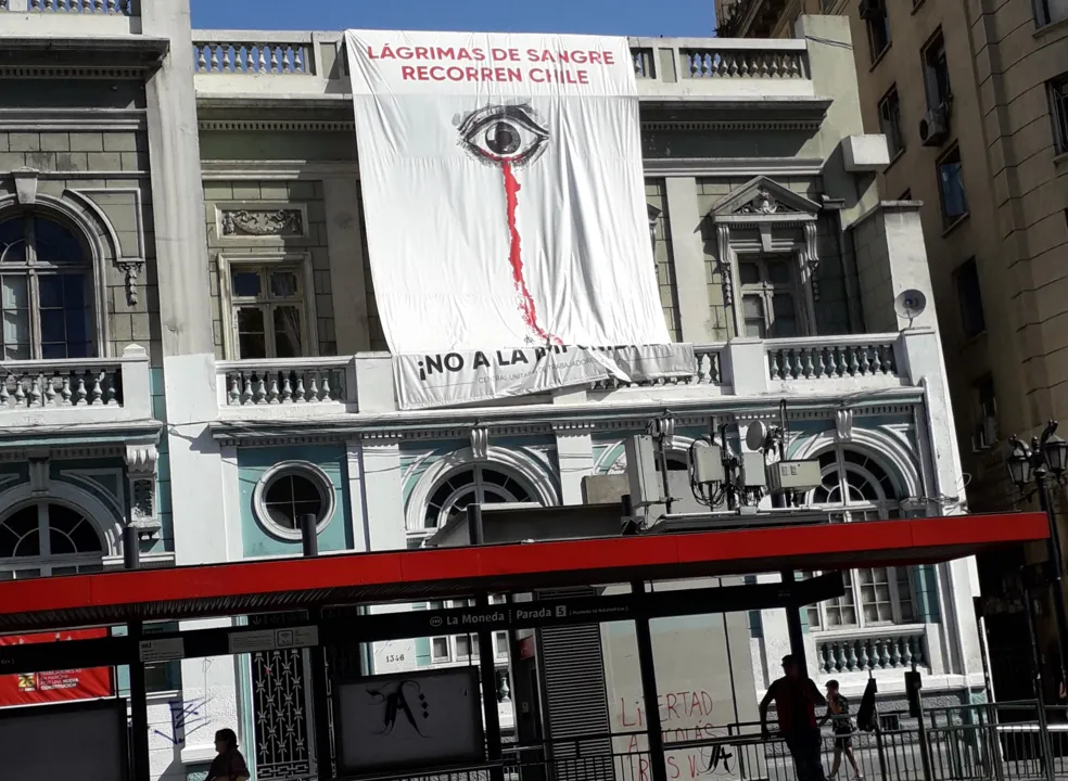 Construção em Santiago carrega bandeira da luta do povo | Foto: Thaís Seixas | Ag. A TARDE