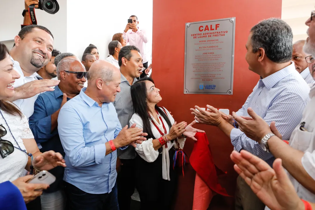 A solenidade contou com as presenças do governador Rui Costa, deputados, empresários e população em geral.