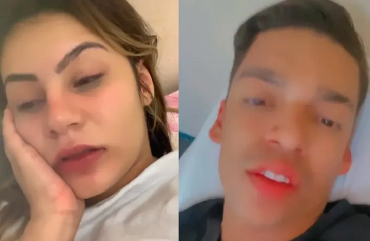 A acusação de Luzia e a defesa de Devinho foram feitas através de redes sociais | Foto: Reprodução | Instagram