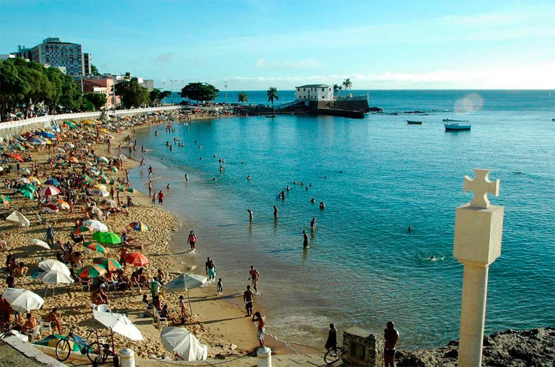 Ao todo o Inema apontou que 21 praias estão impróprias para banho na Bahia | Foto: Divulgação