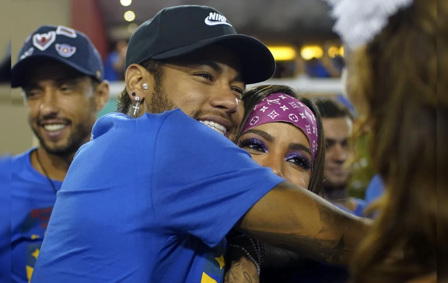 Em 2018, assim como em 2019, Neymar passou o carnaval no Brasil Foto: Mauro Pimentel | AFP