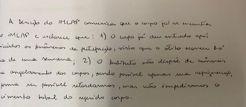 Imagem ilustrativa da imagem Corpo de miliciano morto na Bahia está apodrecendo, diz IML do Rio