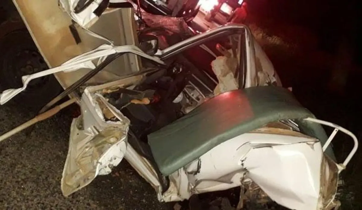 Motorista seguia viagem para transportar um paciente | Foto: Reprodução | Achei Sudoeste