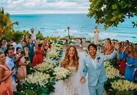 Casamento de blogueira na Bahia têm convidados com coronavírus