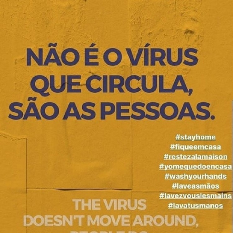 Usuários de mobilizam e movimento 'fique em casa' ganha força na web