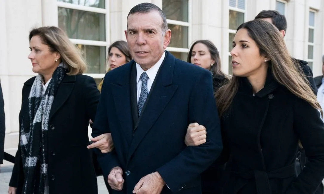 Juan Ángel Napout, de 61 anos, foi condenado a nove anos de prisão em agosto de 2018 | Foto: Don Emmert | AFP