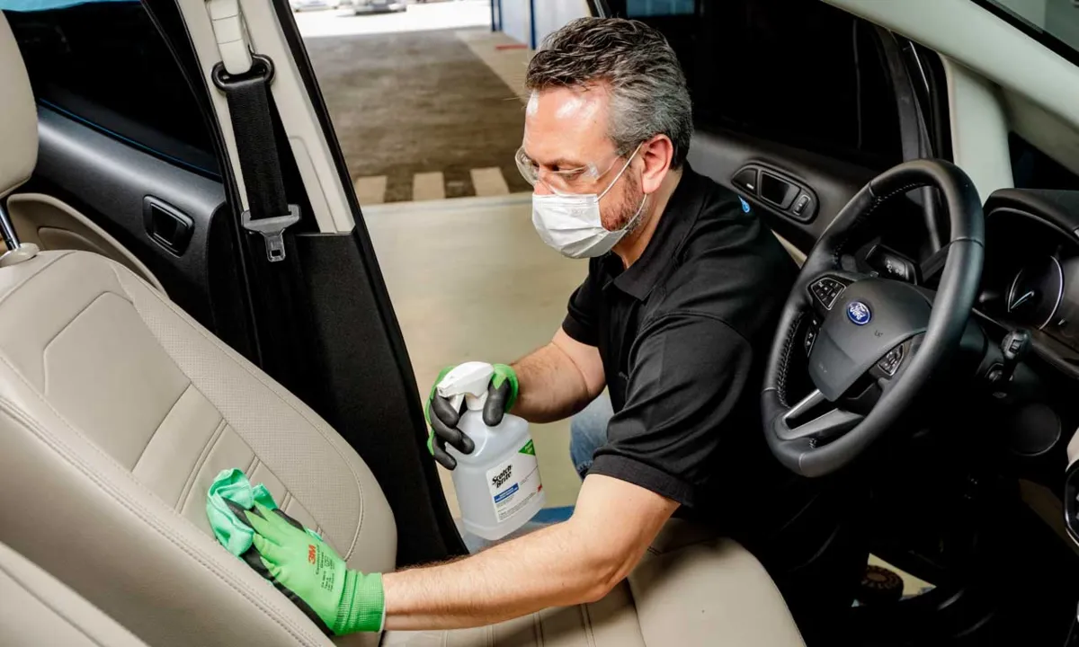 Ford lança serviço especial de desinfecção de veículos novos e usados e padroniza processos de prevenção à Covid-19 | Foto: Divulgação