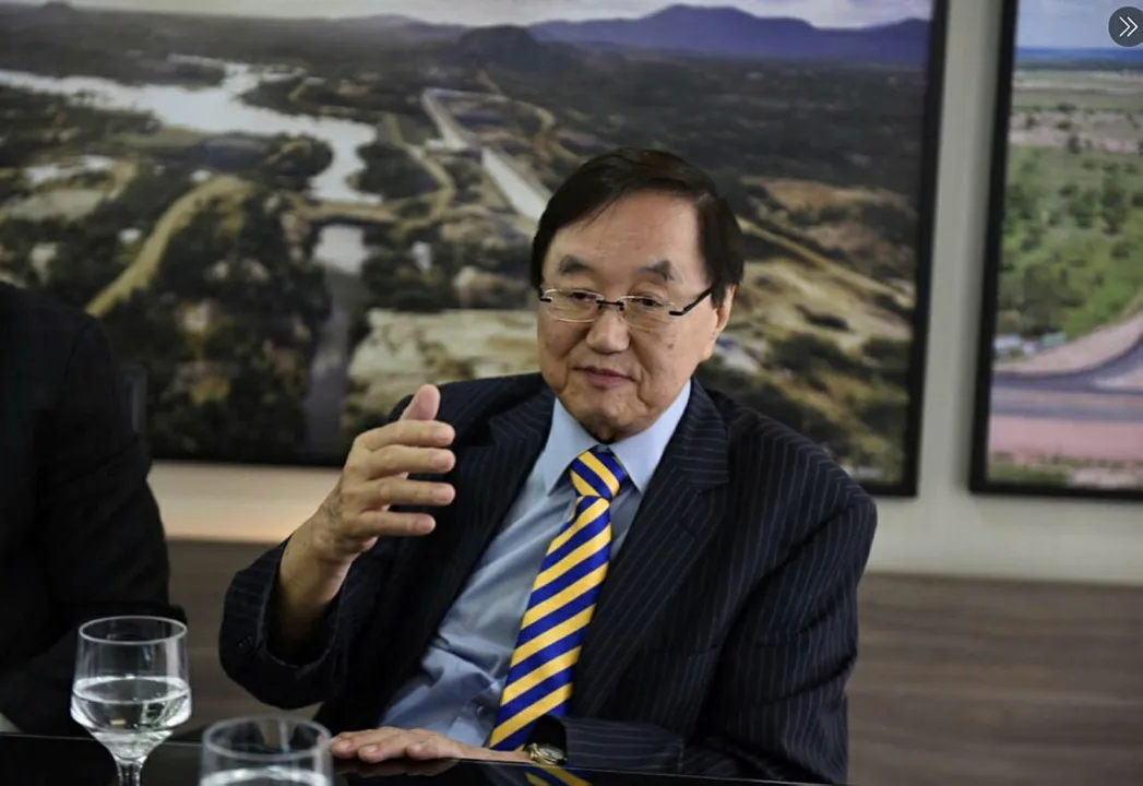 Charles Andrew Tang, presidente da Câmara de Comércio e Indústria Brasil-China | Foto: GOV-RN | Twitter