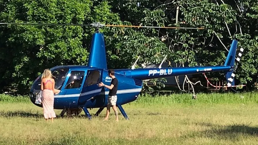 De acordo com a denúncia, a operação do helicóptero havia sido negada pela ANAC