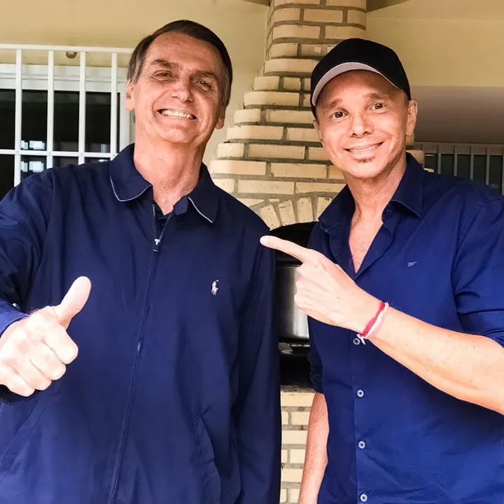 Netinho é apoiador ferrenho do presidente