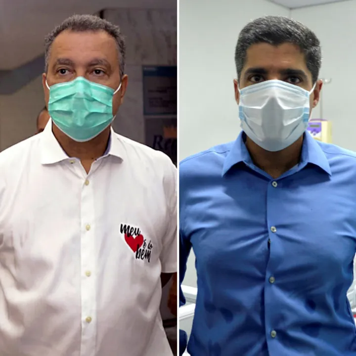 Rui tem resultado pior entre apoiadores de Bolsonaro e avaliação de Neto sofreu uma leve variação negativa| Fotos: Elói Corrêa | GOVBA e Shirley Stolze | Ag. A TARDE