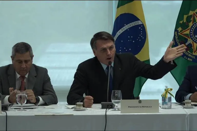 Vídeo da reunião mostra crime de responsabilidade de Bolsonaro, aponta procurador | Foto: Reprodução | Globo News