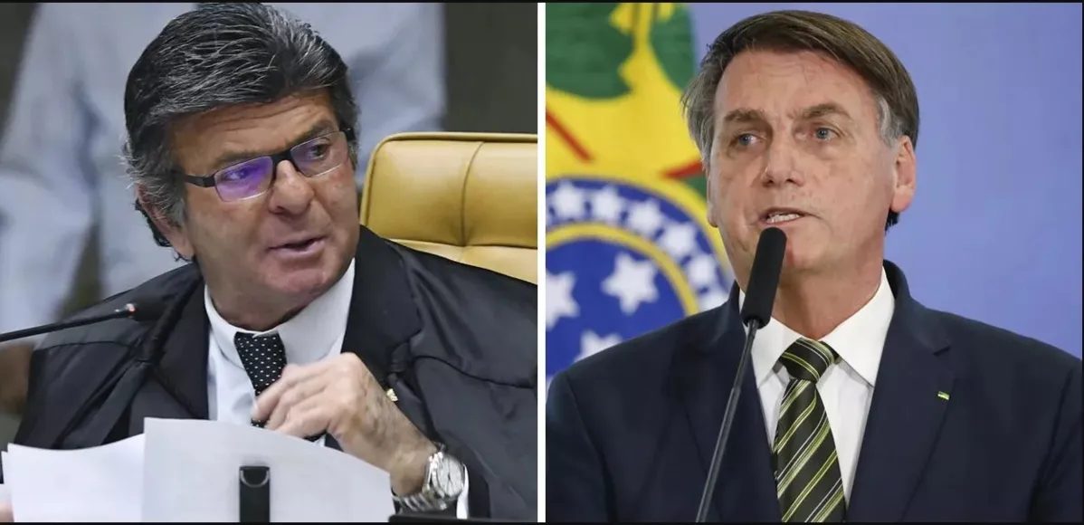 Bolsonaro tem diminuído a frequência dos seus ataques ao STF nos últimos dias | Fotos: Carlos Moura | STF e Alan Santos | PR