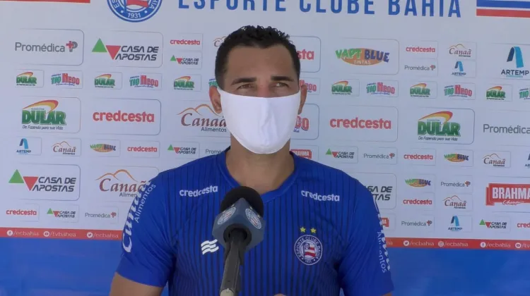 Artilheiro espera voltar o quanto antes aos gramados | Foto: Divulgação | E.C.Bahia