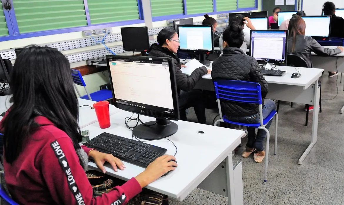 Dados são da pesquisa TIC Educação 2019 | Foto: Lúcio Bernado Jr. | Agência Brasília