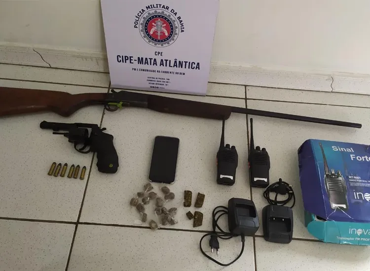 Material foi encontrado com os irmãos