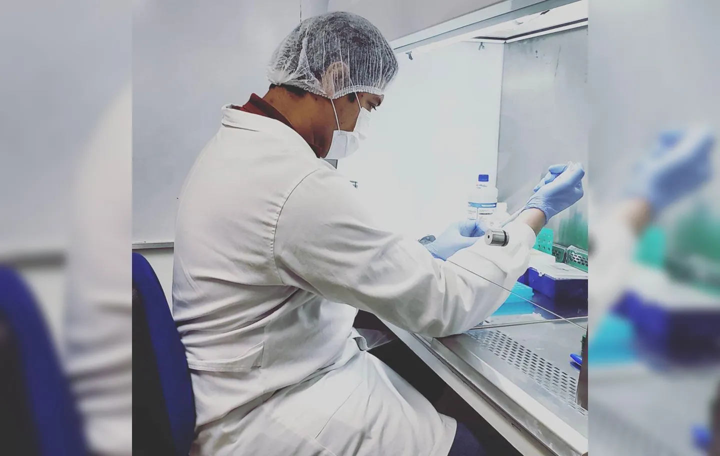 Laboratório da Ufob faz exames para a Covid-19 em Barreiras | Foto: Danilo Azevedo | Divulgação