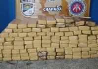 Homem é preso com 101kg de maconha na BA-046
