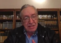 Olavo rompe com Bolsonaro, ameaça derrubá-lo e depois recua; assista vídeo