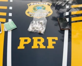 Funcionário de farmácia é preso com 210 comprimidos de 'rebite' na BR-242