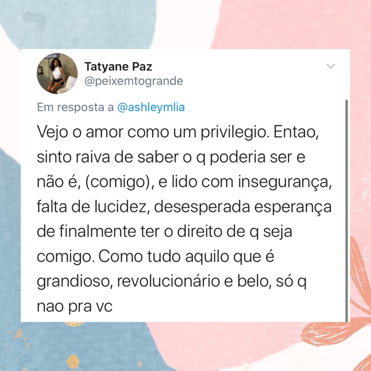 “Muitas mulheres negras sentem que em suas vidas existe pouco ou nenhum amor”