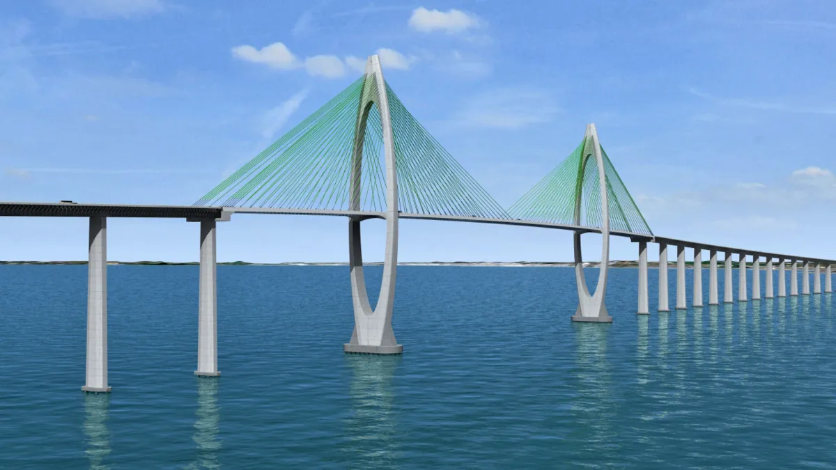 A ponte Salvador-Itaparica seja a segunda maior em extensão no Brasil, com 12,4 km