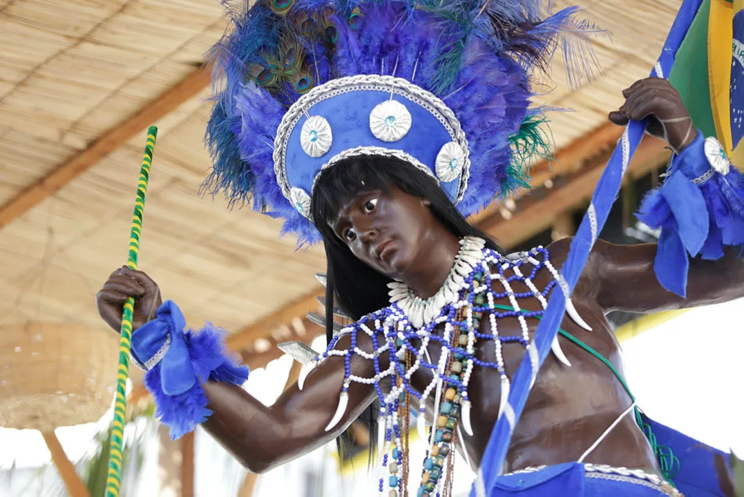 Visto como divindade, o caboclo não desfilará | Foto: Uendel Galter | Ag. A TARDE