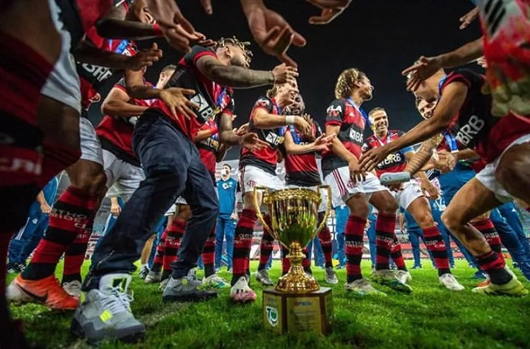 Gabigol, do Flamengo, tornou-se o artilheiro do Campeonato Carioca ao lado de João Carlos, do Volta Redonda, com oito gols | Foto: Divulgação | Redes Sociais