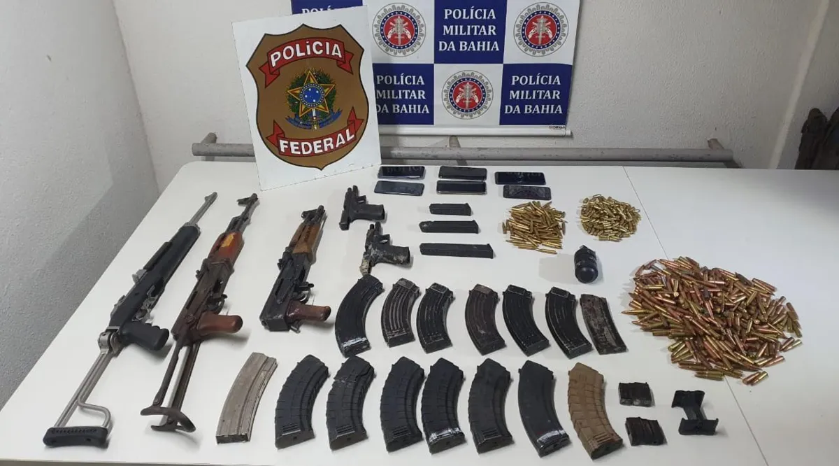 Segundo a polícia, bando também seria responsável por outra tentativa de roubo em Camacã | Foto: Divulgação | SSP-BA
