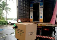 Túneis de desinfecção são enviados para unidades de Saúde no interior