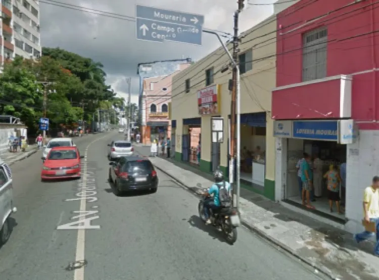 Fluxo será permitido apenas para o sentido Nazaré | Foto: Reprodução | Google Street View
