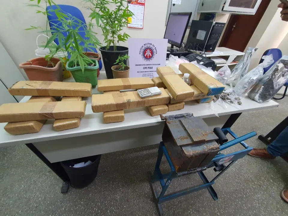 Material foi encaminhado à 26ª Delegacia Territorial (Abrantes) | Foto: Divulgação | SSP-BA