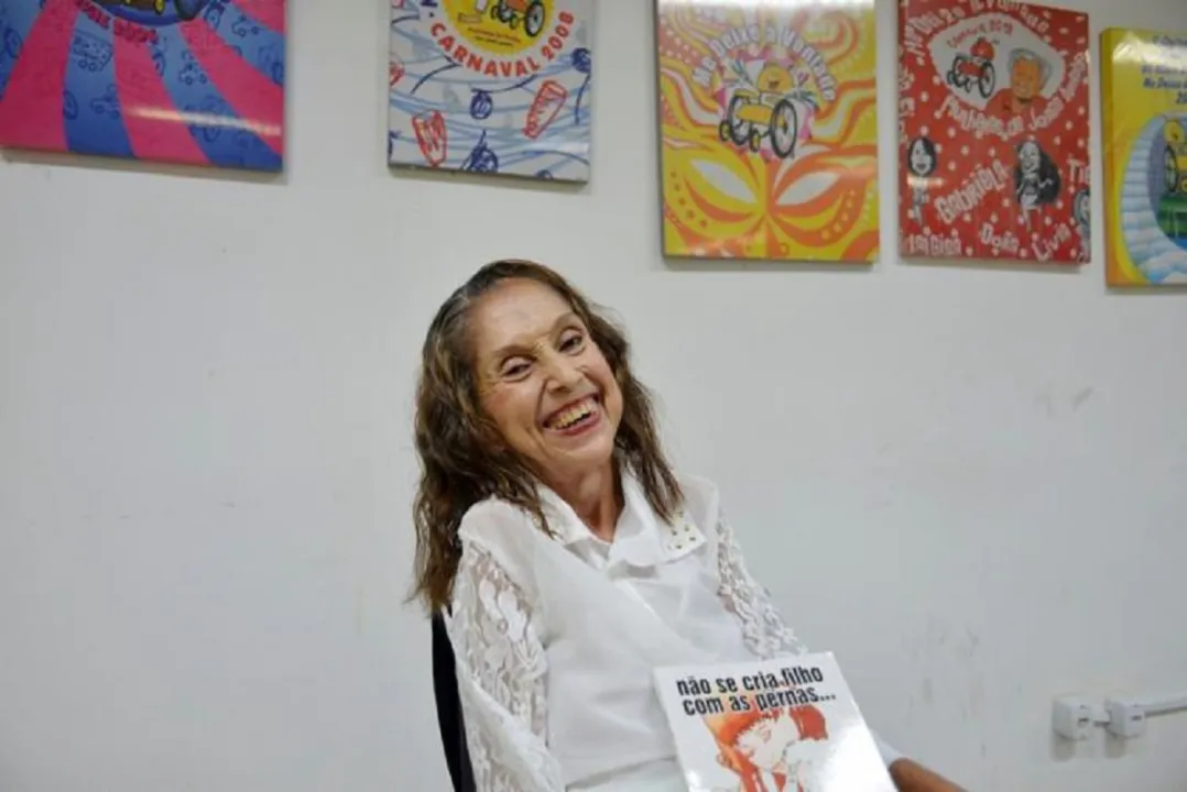 Luiza Câmera é reconhecida nacionalmente pelas contribuições relevantes aos direitos das pessoas com deficiência | Foto: Shirley Stolze | Ag. A TARDE