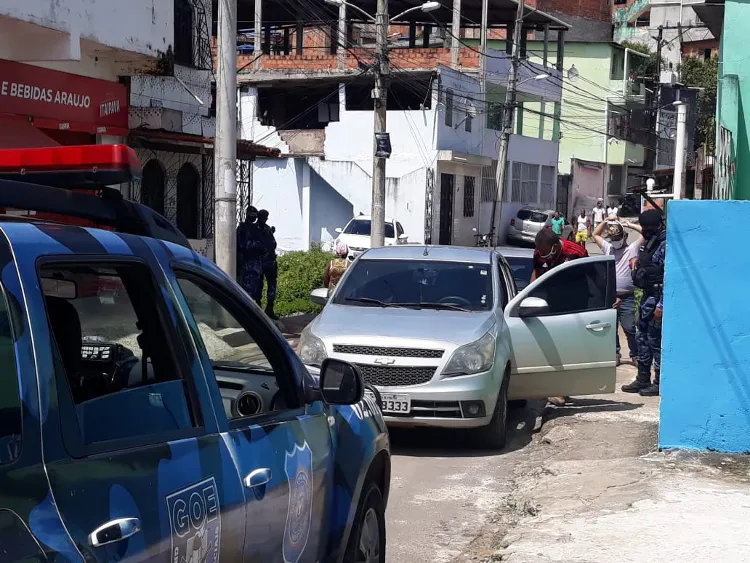Carro foi encontrado com a utilização do GPS | Foto: Divulgação
