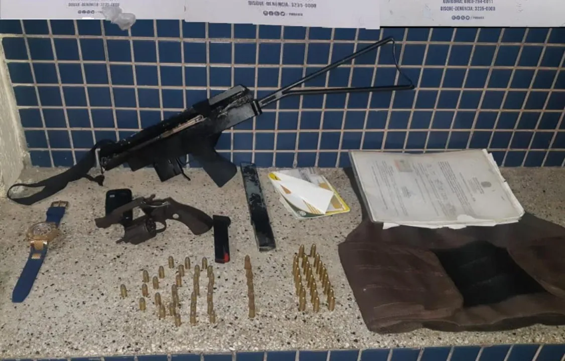 Suspeitos conseguiram fugir das guarnições | Foto: Divulgação | SSP