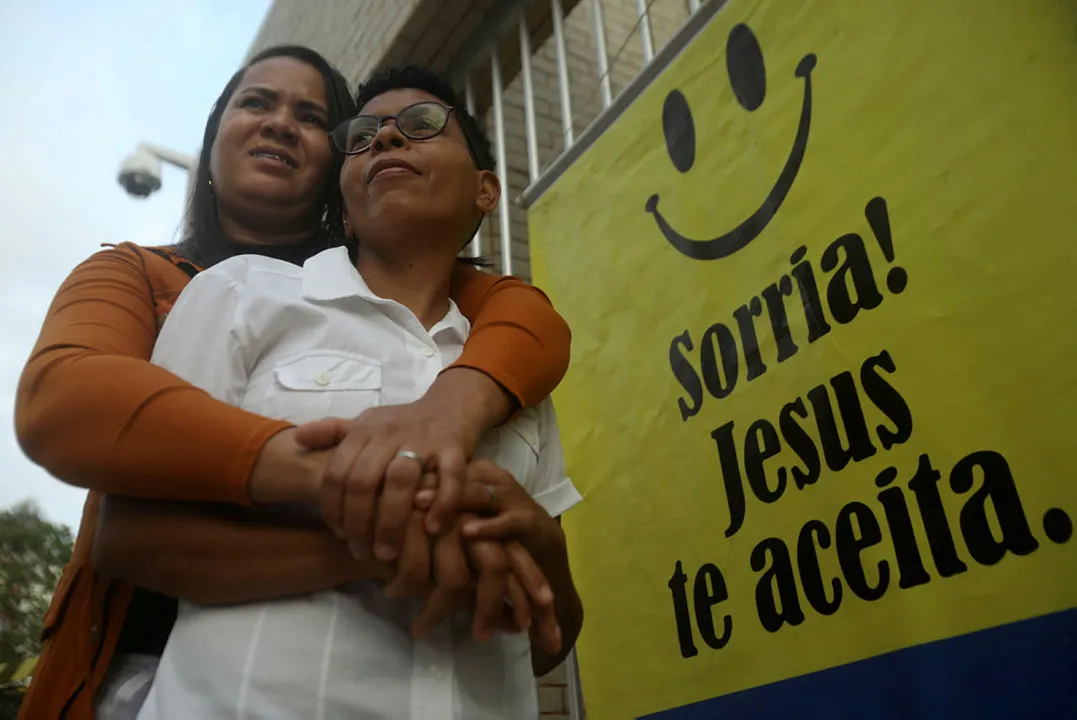 Andreia e Lanny: revelação e casamento | Foto: Felipe Iruatã | Ag. A TARDE