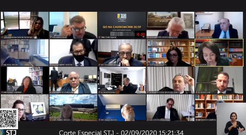 Corte Especial do STJ se reuniu nesta quarta-feira para julgar decisão monocrática