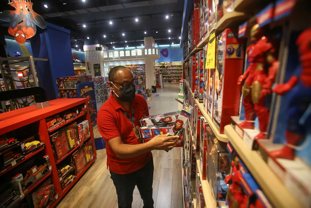 Fagner conta que Ri Happy vai contratar 41 temporários em função da data | Foto: Raphael Muller | Ag. A TARDE