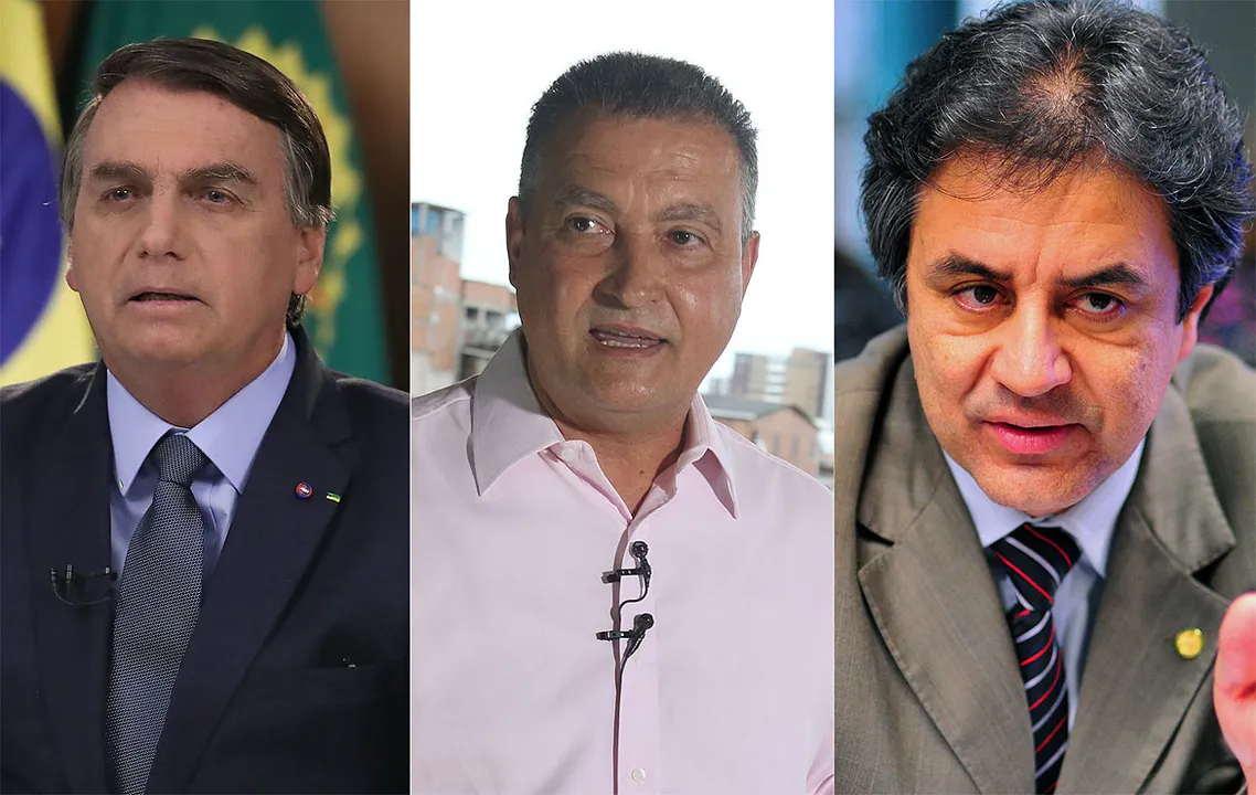 Gestão Bolsonaro é ótima ou boa para 54% dos entrevistados; Rui Costa (PT) tem seu governo aprovado por 45% em LEM; Prefeito Oziel Oliveira (PSD) tem 41% de avaliação ótima/boa | Fotos: Montagem A TARDE