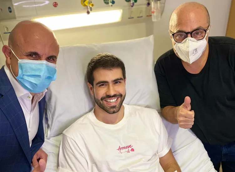 Ator passou por cirurgia e agora foca em sua recuperação | Foto: Reprodução | Instagram