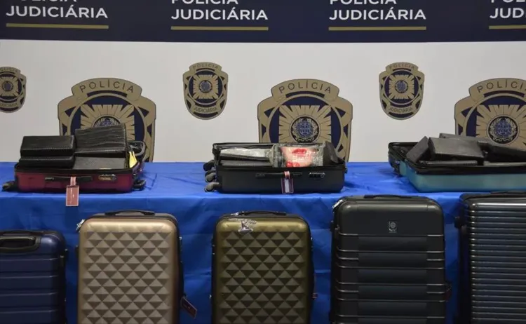 Portugal seria apenas a porta de entrada para os entorpecentes | Foto: Divulgação | Polícia Judiciária