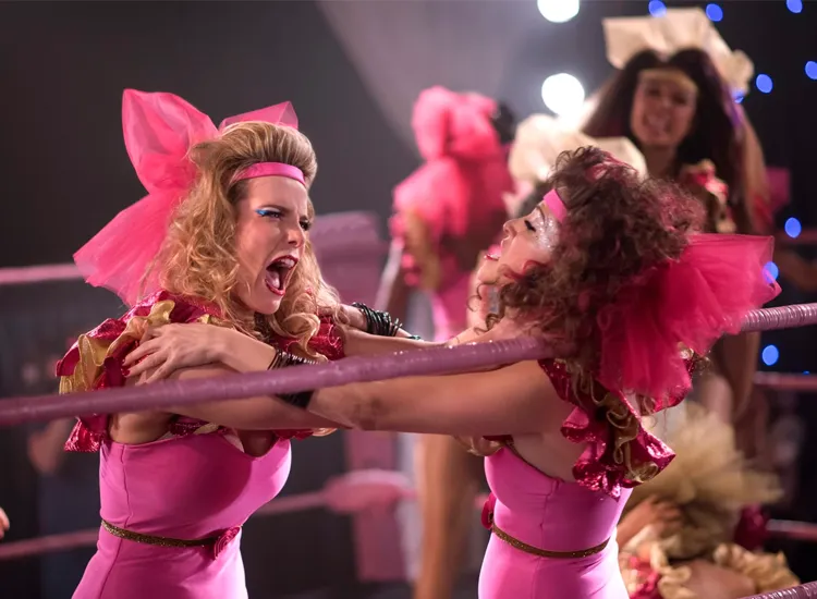 Trama de 'Glow' gira em torno de um grupo de lutadoras | Foto: Divulgação