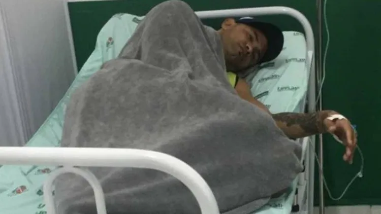 Goleiro foi internado na tarde deste domingo | Foto: Divulgação