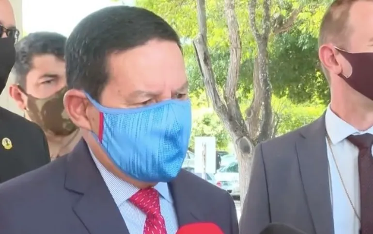 Mourão citou frase atribuída a Ulysses Guimarães | Foto: Reprodução | CNN