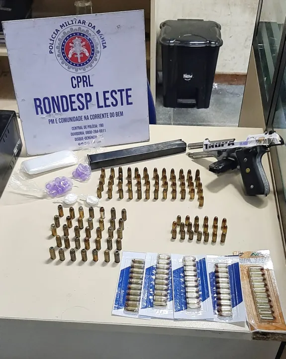 Munições e drogas também foram apreendidas nas ações | Foto: Divulgação | SSP-BA