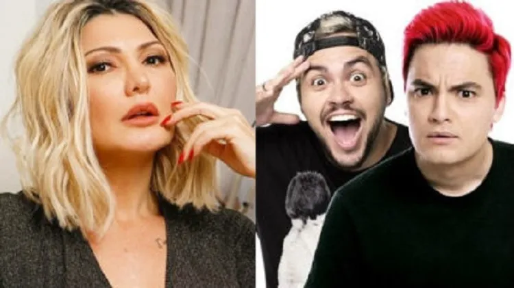 Publicação feita por Antônia em suas redes sociais compilou vídeos de vários youtubers e humoristas e os acusou de pedofilia | Foto: Reprodução