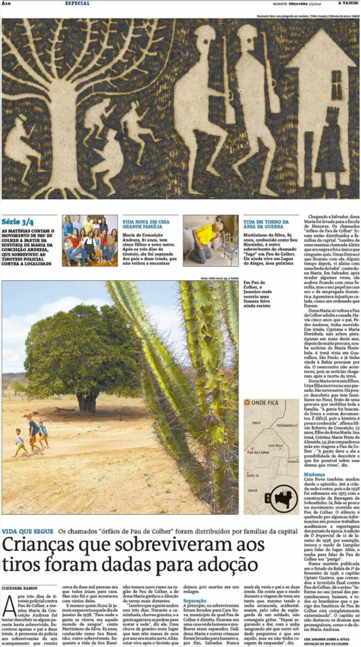 Imagem ilustrativa da imagem A TARDE Memória: sobreviventes desafiam o silêncio sobre o movimento